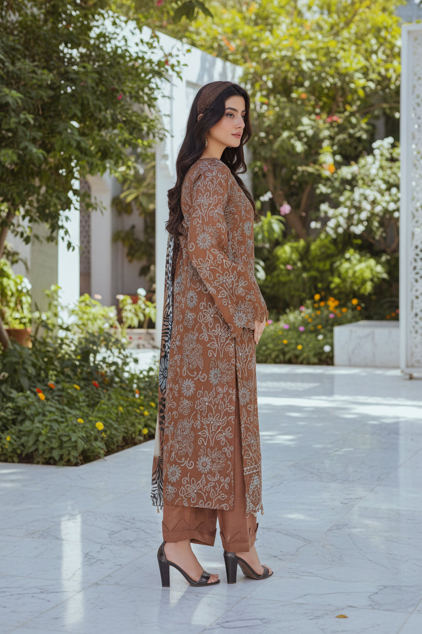 GRACE.3pc embroided.unstitch.lawn