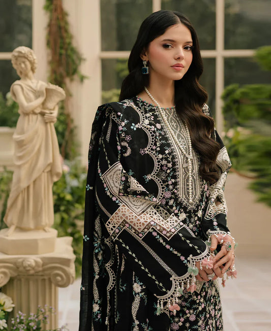 LAAM. Luxury Embroidered 3 Piece Unstitched