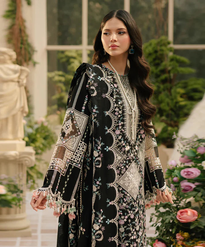 LAAM. Luxury Embroidered 3 Piece Unstitched