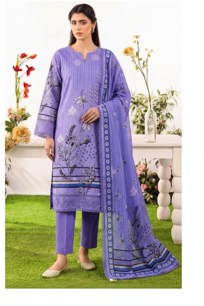 Kayseria | 3-Piece Printed Lawn Suit