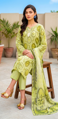 3 piece premium lawn unstitch