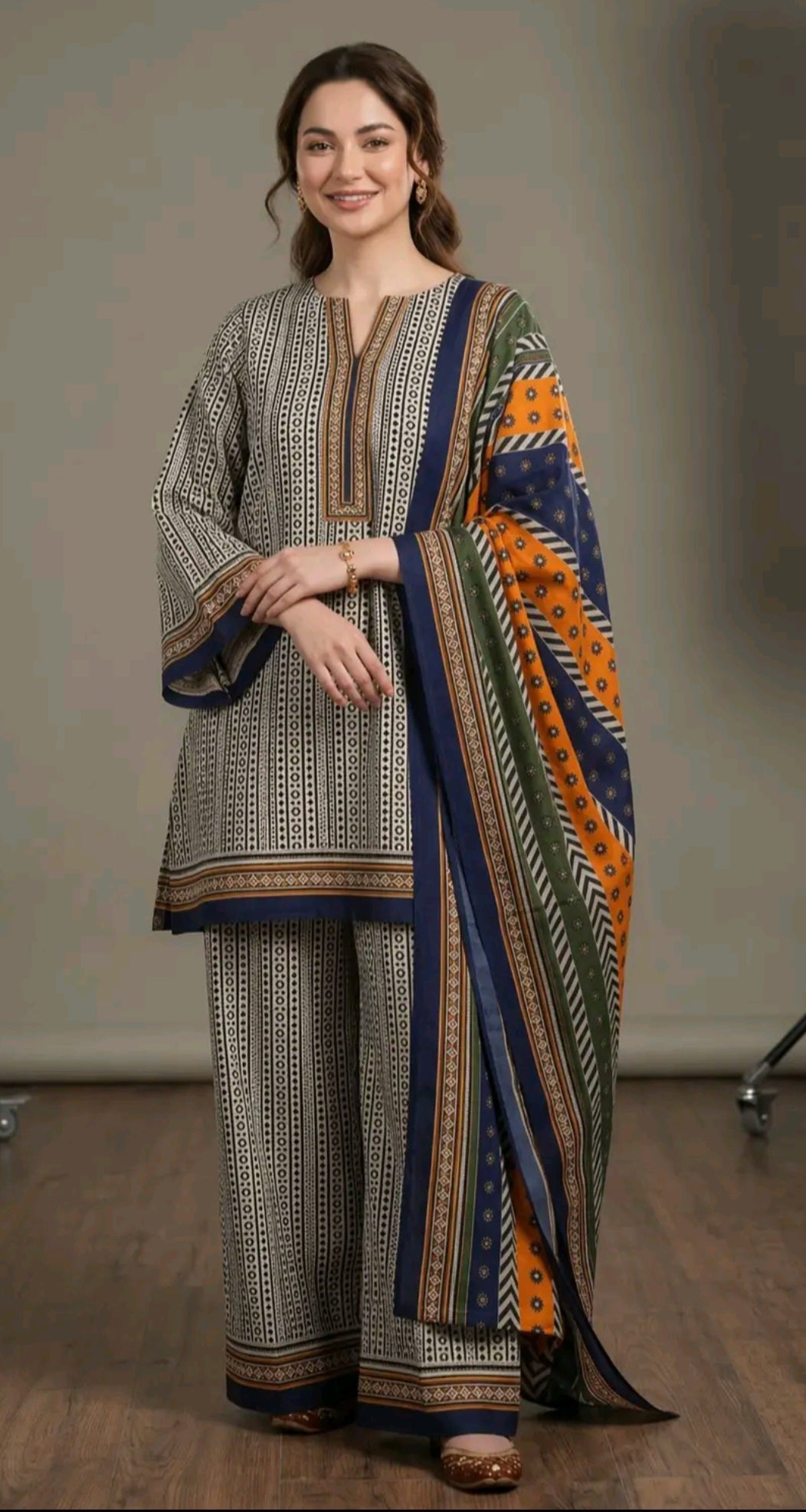 Bin saeed 3 piece unstitch