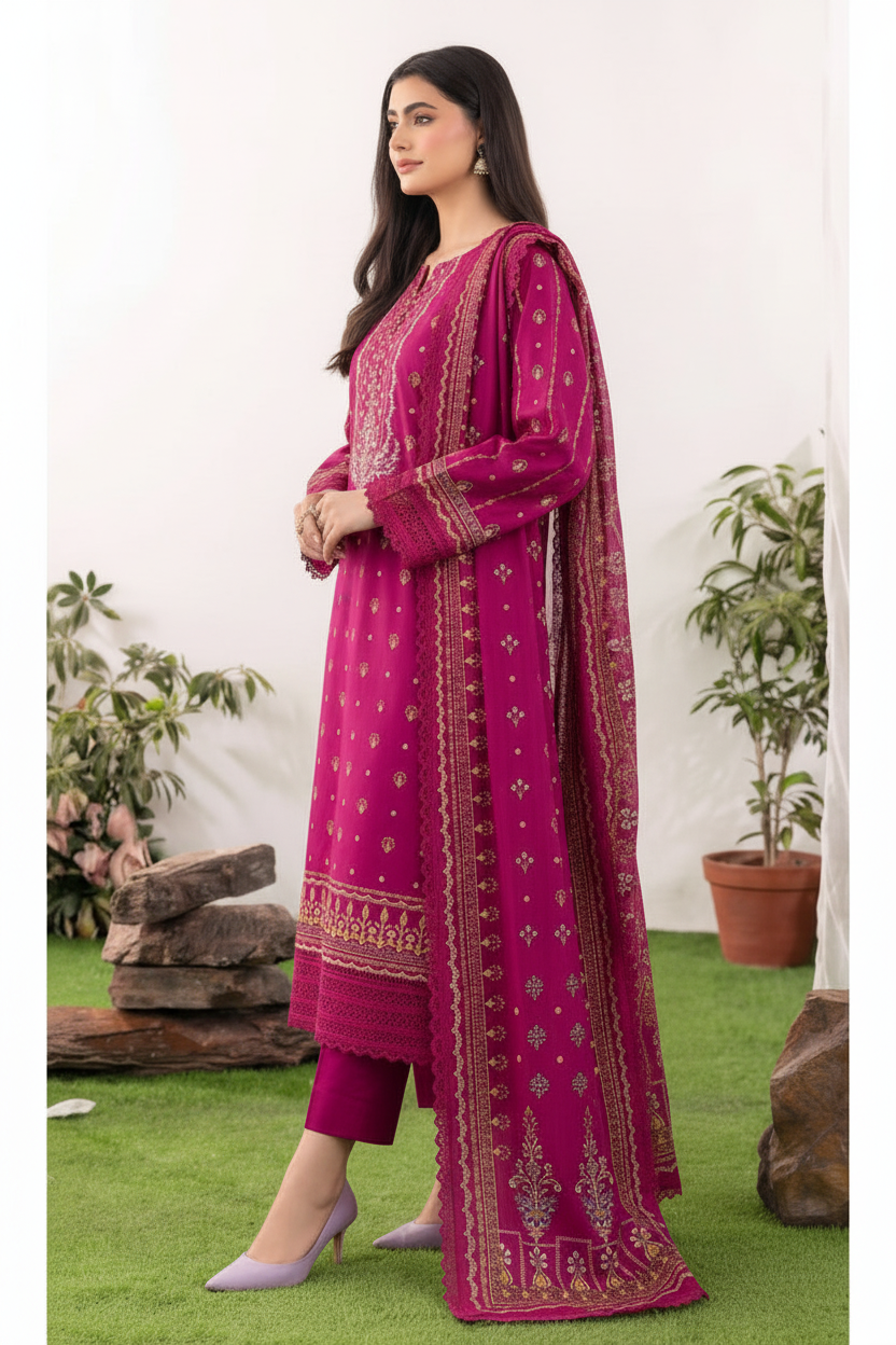 Kayseria | 3-Piece Printed Lawn Suit — Vol. IV