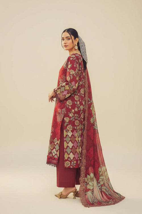 Ayeza.3pc Embroided.unstitch