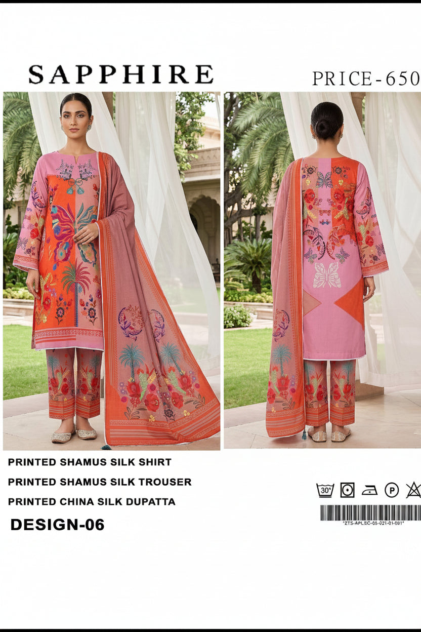 Sapphire.3pc.shamus silk.unstitch